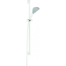 KLUDI FIZZ 3S sprchová souprava 3-dílná, ruční sprcha 270 mm, 3 proudy, tyč, hadice, bílá/chrom