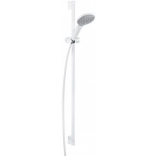 KLUDI FRESHLINE 1S sprchová souprava 3-dílná, ruční sprcha pr. 120 mm, tyč, hadice, bílá/chrom