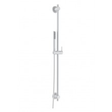 KLUDI NOVA FONTE PURISTIC 1S sprchová souprava 3-dílná, ruční sprcha 205 mm, tyč, hadice, matná bílá