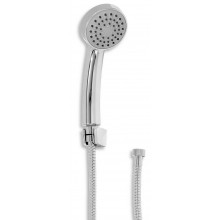 NOVASERVIS sprchová souprava 3-dílná, ruční sprcha, hadice, držák, chrom