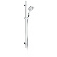 CONCEPT 100 sprchová souprava 3-dílná, ruční sprcha pr. 101 mm, 3 proudy, tyč, hadice, chrom