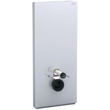 GEBERIT MONOLITH PLUS sanitární modul 505x106x1140mm, pro závěsné WC, sklo, bílá