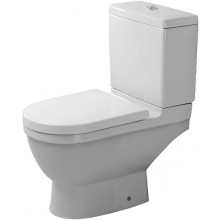 DURAVIT STARCK 3 stojící WC 360x655mm kombinované, hluboké splachování, odpad vodorovný, bílá wondergliss