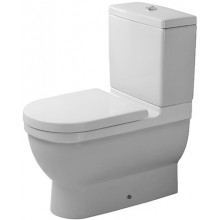 DURAVIT STARCK 3 stojící WC 360x655mm, kombinované, hluboké splachování, bílá