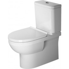 DURAVIT NO.1 stojící WC 365x650x400mm, kombinované, hluboké splachování, bez nádržky, odpad vario, rimless, bílá