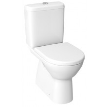 JIKA LYRA PLUS kombinované WC 360x630x430mm, rimless, vertikální odpad, boční napouštění, bílá
