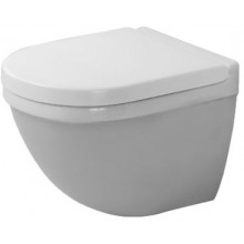 DURAVIT STARCK 3 závěsné WC Compact 360x485mm, hluboké splachování, bílá wondergliss 