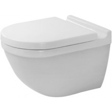 DURAVIT STARCK 3 závěsné WC 360x540mm, hluboké splachování, rimless, bílá