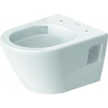 DURAVIT D-NEO závěsné WC 370x480mm, hluboké splachování, odpad vodorovný, bílá, hygieneglaze
