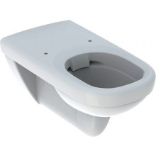 GEBERIT SELNOVA COMFORT SQUARE závěsné WC 390x700x360mm, s hlubokým splachováním, prodloužené vyložení, Rimfree, keramika, bílá