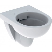 GEBERIT SELNOVA COMPACT závěsné WC 355x480x340mm, s hlubokým splachováním, zkrácené vyložení, Rimfree, keramika, bílá