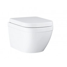 GROHE EURO CERAMIC závěsné WC 540x374mm, bezokrajové, hluboké splachování, alpská bílá