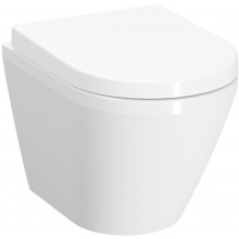 VITRA INTEGRA závěsné WC 355x500x350mm, compact, Rim-ex, skryté upevnění, bílá