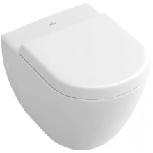 VILLEROY & BOCH VERITY DESIGN WC závěsné 370x560mm vodorovný odpad, bílá alpin