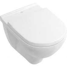 VILLEROY & BOCH O.NOVO závěsné WC 360x560x350mm, vodorovný odpad, bílá Alpin