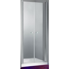 HÜPPE DESIGN 501 ELEGANCE SW 900 boční stěna 900x1900mm pro lítací dveře, stříbrná matná/čiré anti-plaque