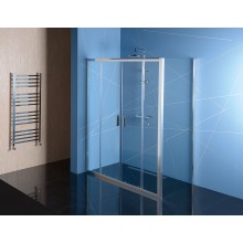 POLYSAN EASY LINE boční stěna 70x190 cm, aluchrom/čiré sklo