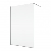 SANSWISS EASY STR4P stěna walk-in 90x200 cm, aluchrom/čiré sklo