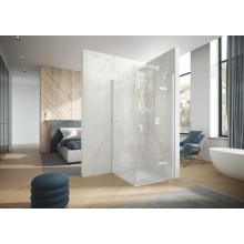 CONCEPT 400 sprchová stěna 900x1970mm, boční, matná bílá/čiré sklo AP