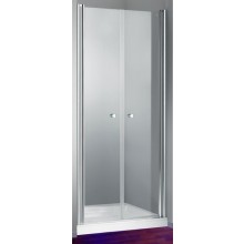 HÜPPE DESIGN 501 ELEGANCE PTS 800 lítací dveře 800x1900mm pro boční stěnu, stříbrná matná/čirá anti-plague
