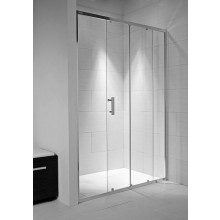 JIKA CUBITO PURE sprchové dveře 120x195 cm, posuvné, stříbrná/sklo arctic
