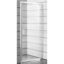 JIKA LYRA PLUS sprchové dveře 90x190 cm, pivotové, bílá/sklo čiré