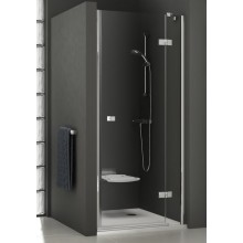 RAVAK SMARTLINE SMSD2 90 B sprchové dveře 900x1900mm dvoudílné, levé, sklo, chrom/transparent