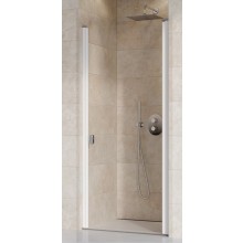 RAVAK CHROME CSD1 80 sprchové dveře 80x195 cm, lítací, bílá/sklo transparent
