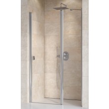 RAVAK CHROME CSD2 100 sprchové dveře 100x195 cm, lítací, lesk/sklo transparent 