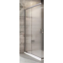 RAVAK BLIX BLRV2K 80 sprchové dveře 80x190 cm, posuvné, satin/sklo grape