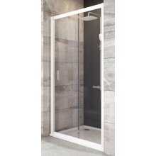 RAVAK BLIX BLDP2 120 sprchové dveře 120x190 cm, posuvné, bílá/sklo transparent 