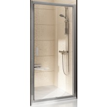 RAVAK BLIX BLDP2 100 sprchové dveře 1000x1900mm, dvoudílné, posuvné, bílá/grape