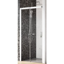 RAVAK MATRIX MSD2 120 L sprchové dveře 120x195 cm, posuvné, levé, bílá/sklo transparent