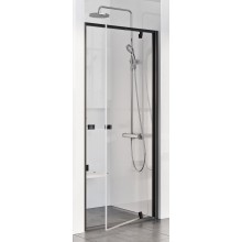 RAVAK PIVOT PDOP1-90 sprchové dveře 90x190 cm, pivotové, black/sklo transparent