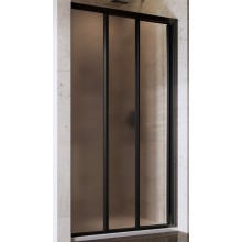 RAVAK SUPERNOVA ASDP3 80 sprchové dveře 80x198 cm, posuvné, černá/sklo grape
