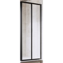 RAVAK SUPERNOVA SRV2 75 sprchové dveře 75x195 cm, posuvné, černá/sklo transparent