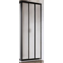 RAVAK SUPERNOVA ASRV3 80 sprchové dveře 80x198 cm, posuvné, černá/plast pearl
