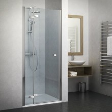 ROTH ELEGANT LINE GDNL1/800 sprchové dveře 800x2000mm levé jednokřídlé pro instalaci do niky, bezrámové, brillant/transparent