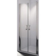 SANSWISS SWING LINE SL2 sprchové dveře 90x195 cm, křídlové, aluchrom/čiré sklo