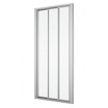 SANSWISS TOP LINE TOPS3 sprchové dveře 100x190 cm, posuvné, matný elox/čiré sklo