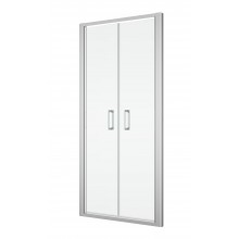 SANSWISS TOP LINE TOPP2 sprchové dveře 90x190 cm, lítací, aluchrom/Durlux