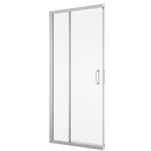 SANSWISS TOP LINE TED2 G sprchové dveře 90x190 cm, křídlové, matný elox/sklo Durlux