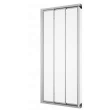 SANSWISS TOP LINE TOE3 G sprchové dveře 70x190 cm, posuvné, bílá/sklo Durlux