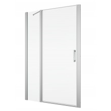 SANSWISS DIVERA D22T13 sprchové dveře 90x200 cm, vstup 530mm, lítací, aluchrom/čiré sklo