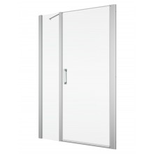 SANSWISS DIVERA D22T31 sprchové dveře 100x200 cm, vstup 530 mm, lítací, aluchrom/čiré sklo