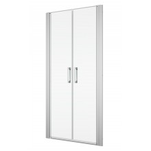 SANSWISS DIVERA D22T2 sprchové dveře 70x200 cm, lítací, aluchrom/čiré sklo