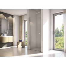 CONCEPT 200 CON1 sprchové dveře 750x2000mm, jednokřídlé, aluchrom/čiré sklo concept-clean