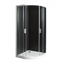 JIKA LYRA PLUS sprchový kout 80x80 cm, R540, posuvné dveře, bílá/sklo čiré
