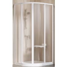 RAVAK SUPERNOVA SKCP4 90 sprchový kout 90x90 cm, R490, posuvné dveře, bílá/sklo grape