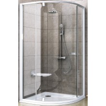 RAVAK PIVOT PSKK3 100 sprchový kout 100x100 cm, R550, křídlové dveře, bílá/sklo transparent